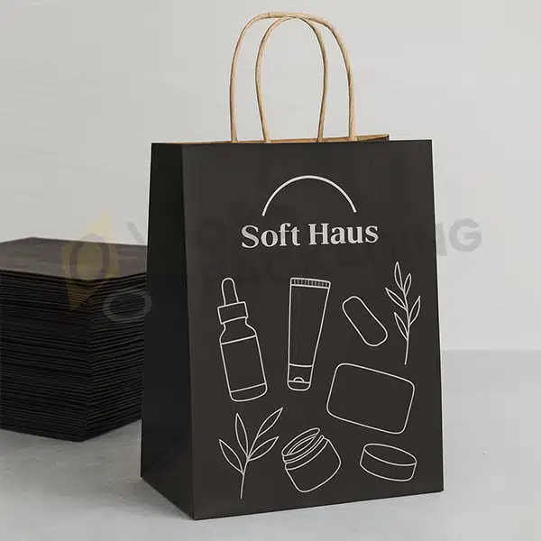 personalized kraft bags bulk
